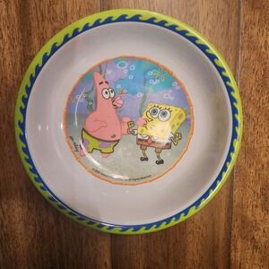 SpongeBob SquarePants Patrick Star Plastic Toddler Kids Bowl 2006 Viacom
